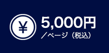 1P:5,000円~のシンプル価格で格安料金